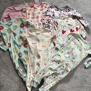 Hanna Andersson Kids Pajama Sets - Pastel and Patterned Delight